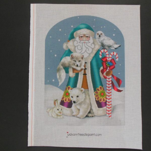 Santa Needlepoint Canvas