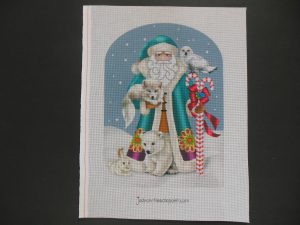 Santa Needlepoint Canvas
