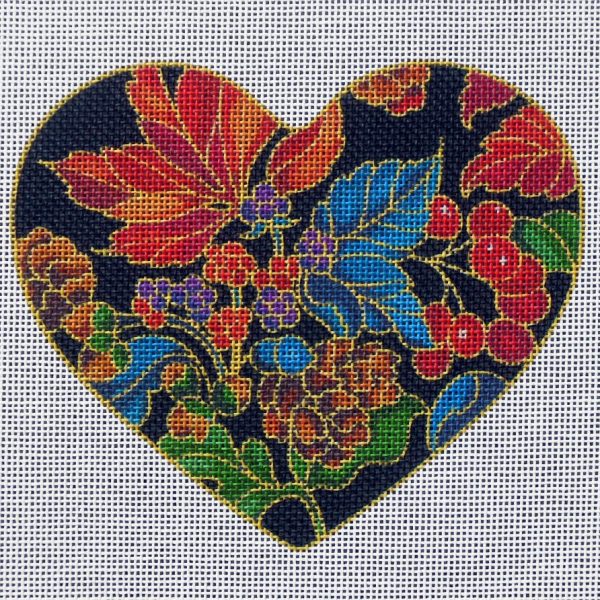 Autumn Bloom Heart