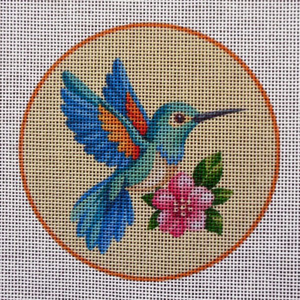 Hummingbird w/Flower